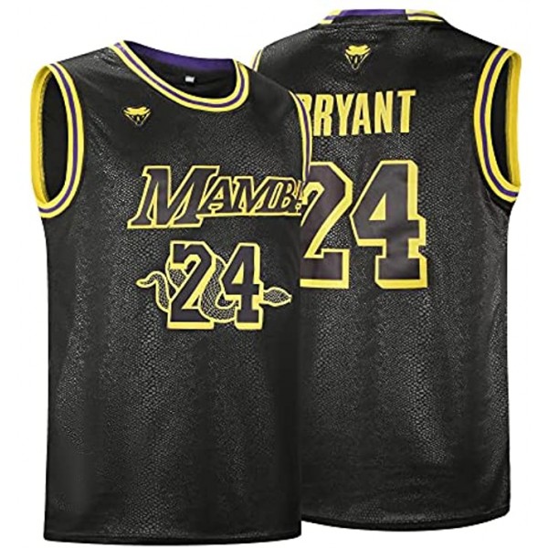 24# Basketball Jerseys for Mens Fans Jerseys 90s Hip Hop Fashion Jersey Party for Gifts and X-Max
