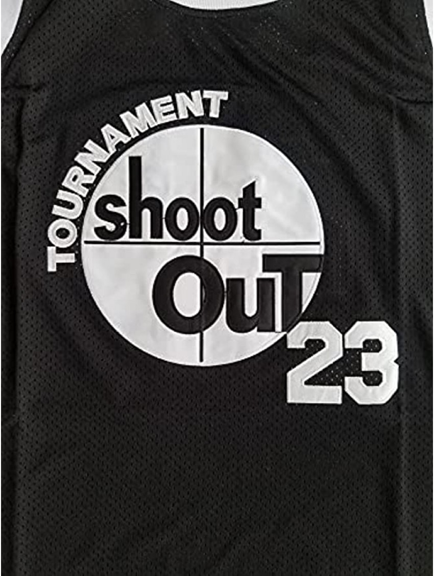 96 Tournament Shoot Out Basketball Jersey 90 Styles Clothing for Men Hip Hop 23 Stitched Above The Rim Movie Jerseys S-3XL