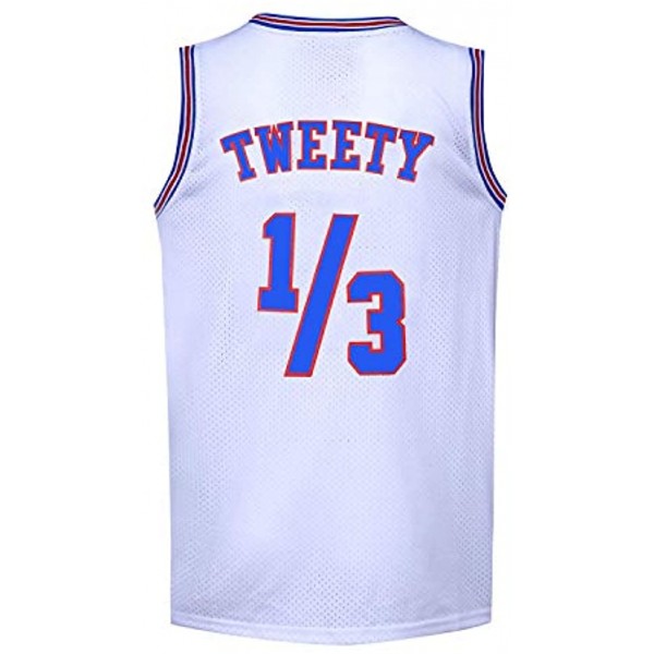 BOROLIN Mens Basketball Jersey 1 3 Tweety Space Jersey 90s Sports Shirts Hiphop Party Clothing