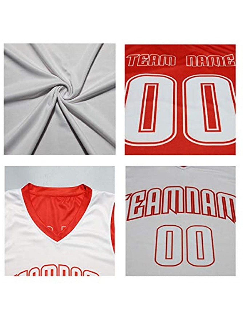 Custom Men Youth Reversible Basketball Jersey Uniform Printed Personalized Name Number Sportswear Big Size