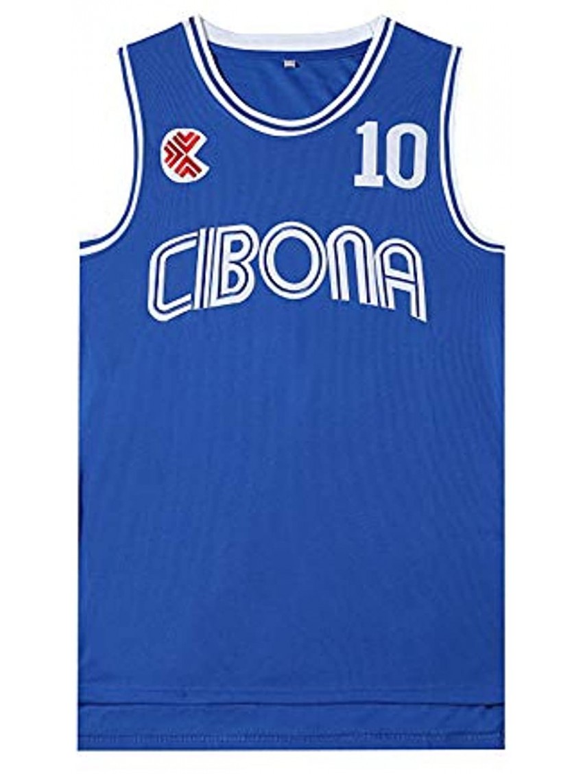 Custom Men's #10 Petrovic Embroidery Outdoor Casual Movie Jersey