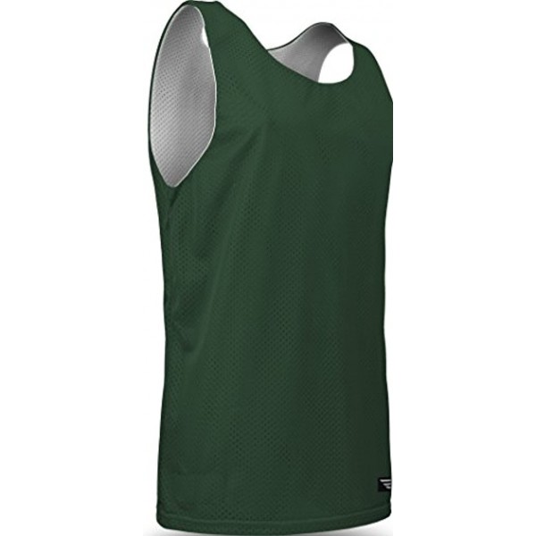 Game Gear Reversible Mesh Workout Jersey Basketball Gym Tank Top for Men and Boys 15 Colors