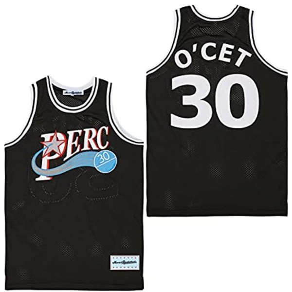 Men's Perc O'Cet #30 Stitched Personalized Basketball Jersey S-XXXL