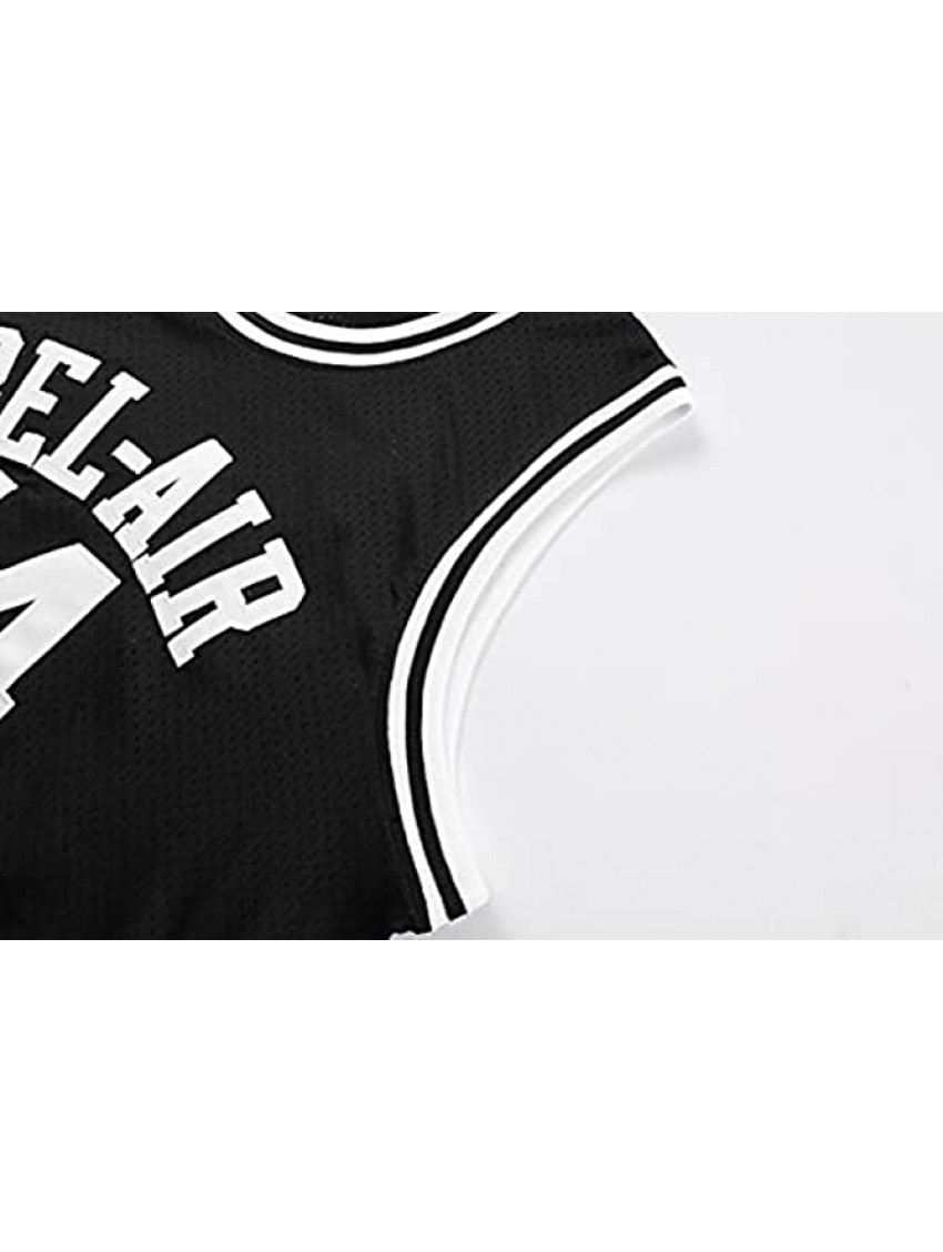 MESOSPERO #14 The Fresh Prince of Bel Air #25 Carlton Banks Basketball Jersey,90s Hip Hop Clothes for Party Men
