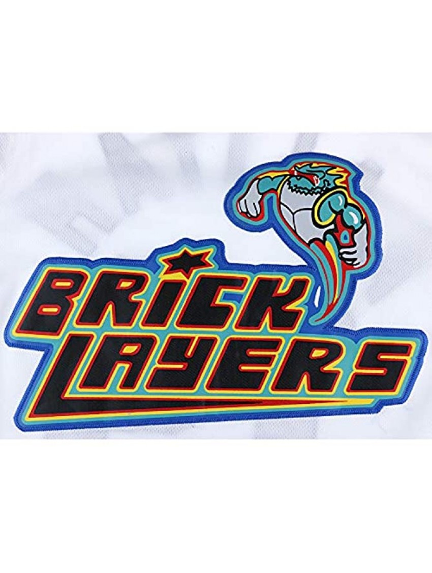 Micjersey #19 Bricklayers MTV Rock N Jock Basketball Jersey S-XXXL