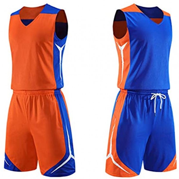 Minimal Su Basketball Uniforms Reversible Sports Jersey W Athletic Short Blank Team Uniforms for Sports Scrimmage Bulk