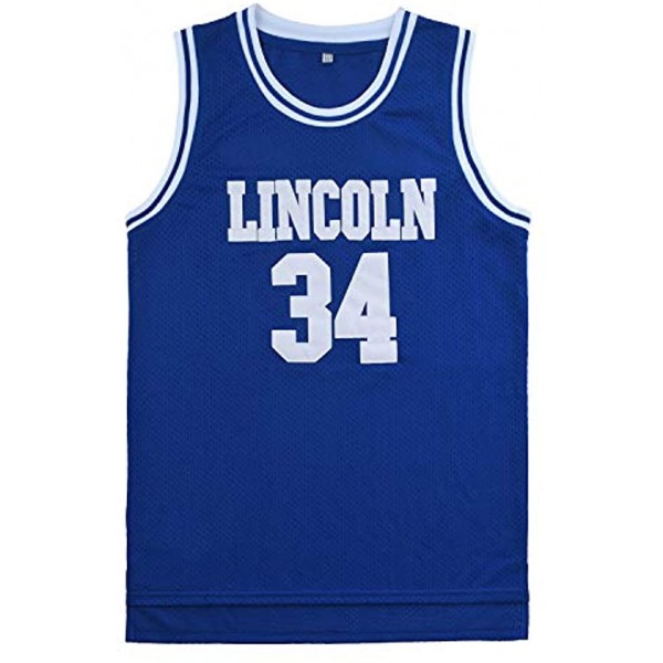 OTHERCRAZY Jesus Shuttlesworth Jerseys #34 Lincoln High School Basketball Jersey