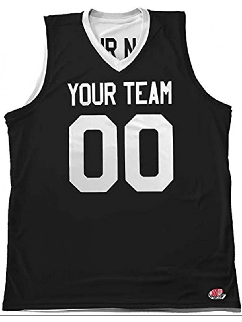 Silky Feel Reversible Custom Basketball Jersey with Your Names and Numbers