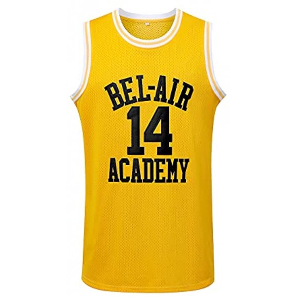Smith #14 Bel Air Academy Fresh Prince Basketball Jersey Embroidered