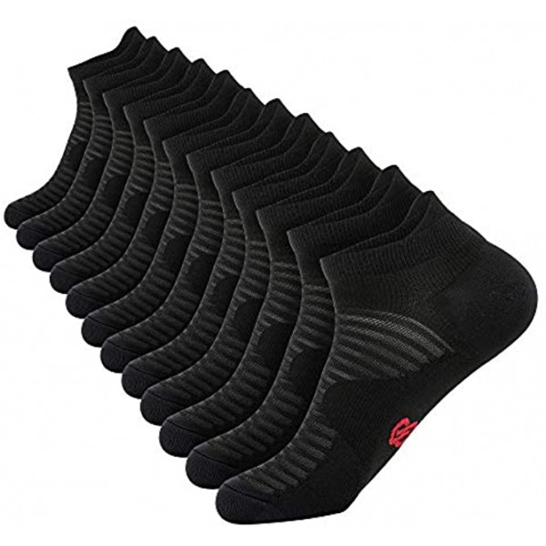 Compression Running Ankle Socks Low Cut6 Pairs for Men & Women
