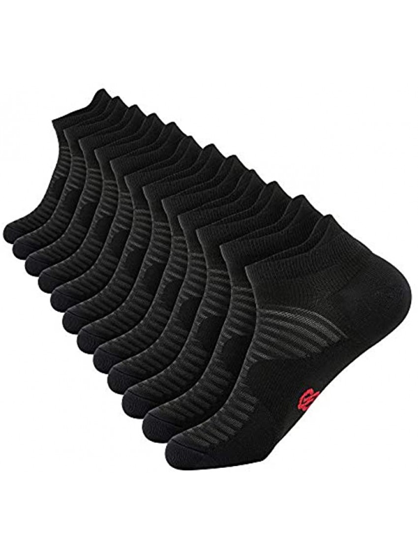 Compression Running Ankle Socks Low Cut6 Pairs for Men & Women
