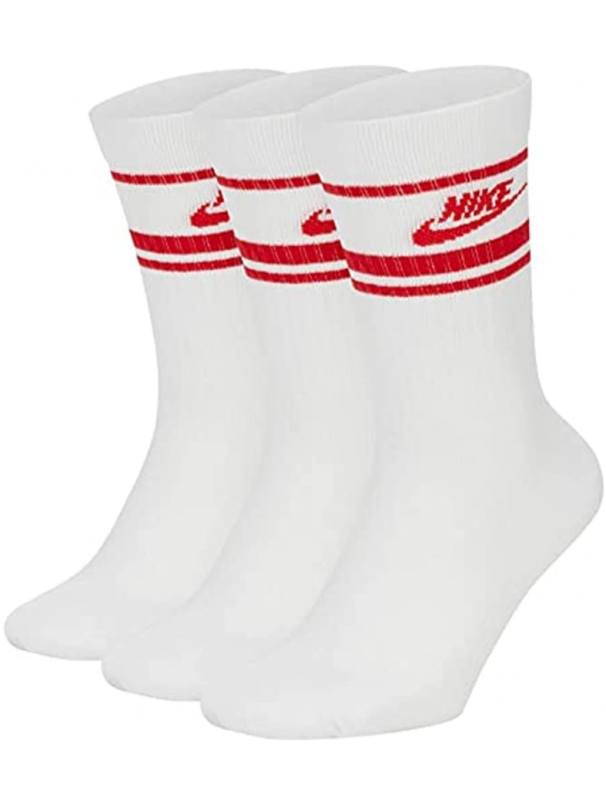 Nike Men`s Everyday Essential Crew Socks 3 Pack