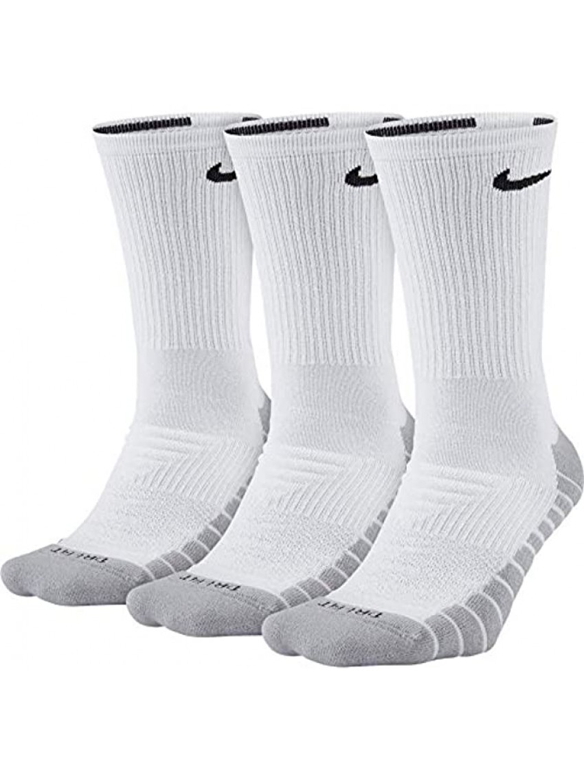 Nike Unisex Everyday Max Cushion Crew Training Sock 3 Pair L 100