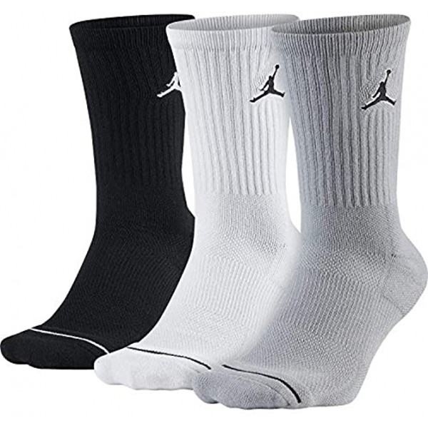 Nike Unisex Jordan Jumpman Crew Socks 3 Pack