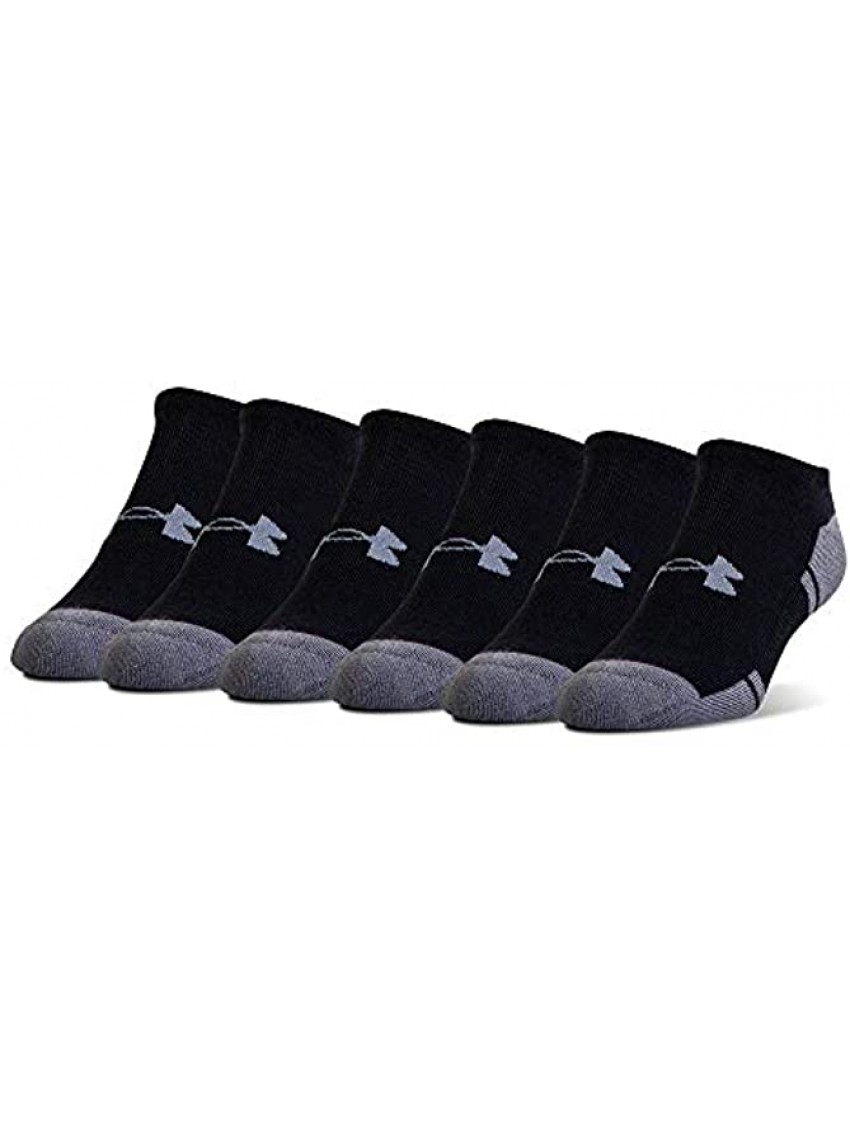 Under Armour Adult Resistor 3.0 No Show Socks Multipairs
