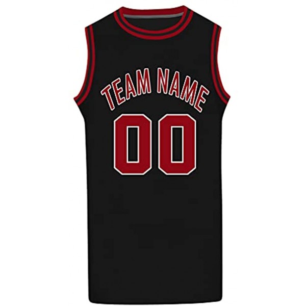 Custom Round Neck Basketball Jersey for Men Women Youth Make Your Own Personalized Team Uniforms