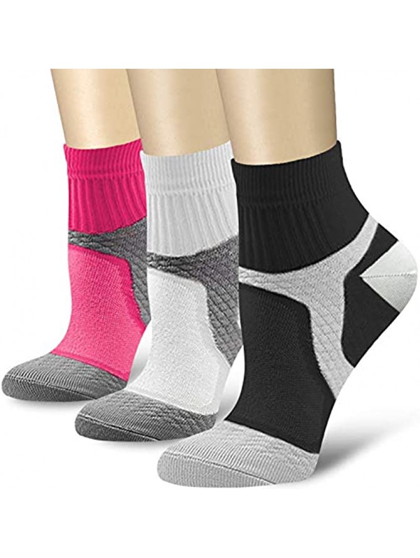 CHARMKING Compression Socks for Women & Men Circulation 15-20 mmHg is Best for Athletic Running Cycling Pregnant