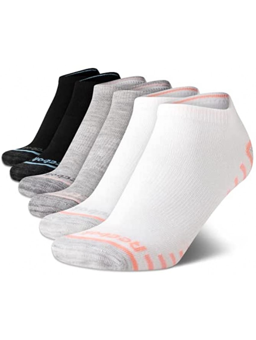 Reebok Women’s Athletic Socks – Lightweight Low Cut Socks 6 Pack