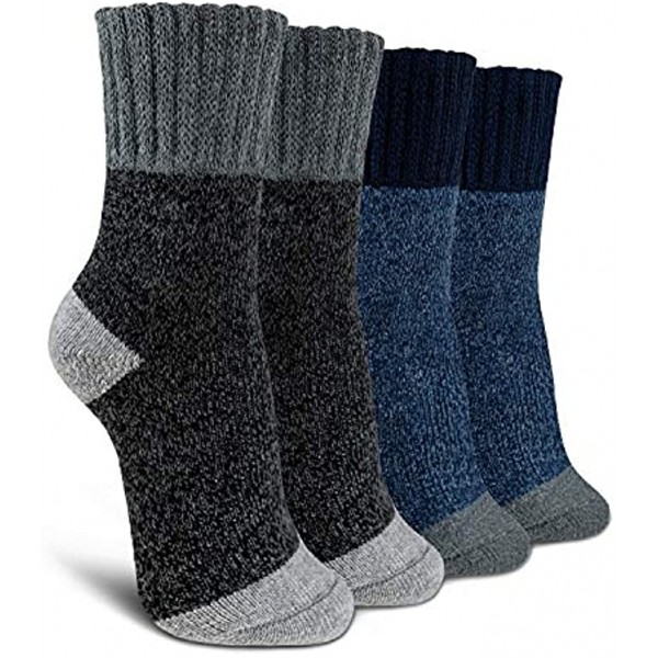 Time May Tell Womens Merino Wool Socks Thick Knit Warm Cushion Wool-Socks-for-Women 2 3 Pack