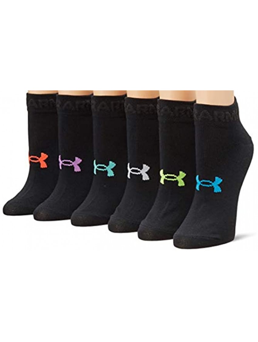 Under Armour Women's Essential Low Cut Socks 6-Pairs