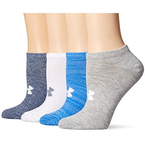 Under Armour Women's Essential No Show Socks Multipairs