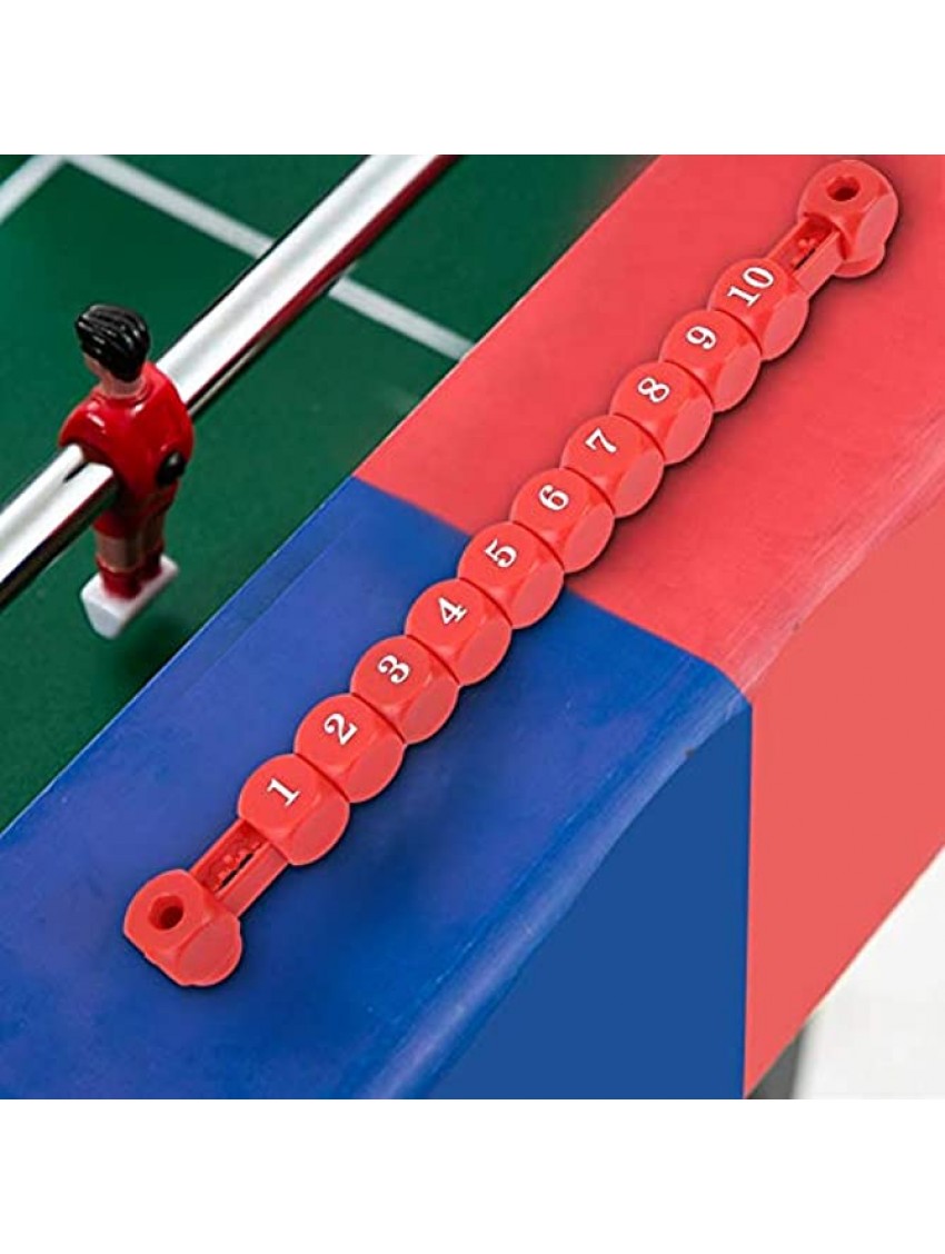 Entatial Table Soccer Scoreboard Durable Wear Resistant Table Football Counter Wide Applicability Clear Marking Environmentally Friendly Humanized Design for Sports