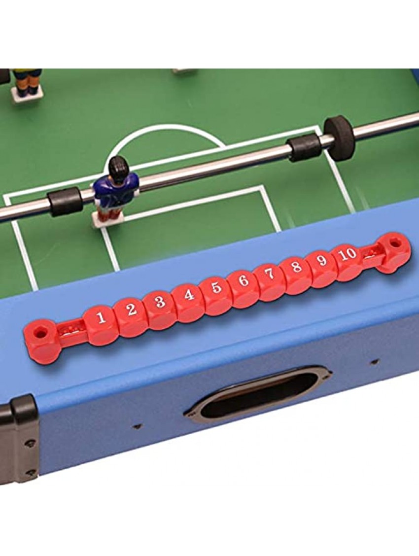 Entatial Table Soccer Scoreboard Durable Wear Resistant Table Football Counter Wide Applicability Clear Marking Environmentally Friendly Humanized Design for Sports