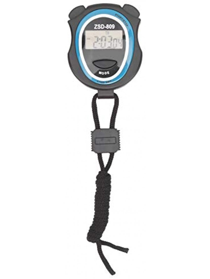 Juicemoo Electronic Stopwatch Anti‑Vibration Multi‑Function Sports Chronograph for Running Teaching