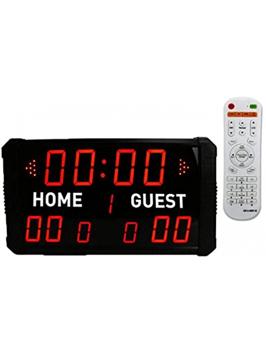MagiDeal Basketball Electronic Scoreboard Indoor Plug Type US Professional Portable