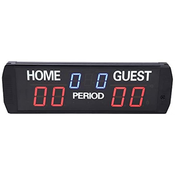SALUTUY Electronic Scoreboard Convenient Lightweight Digital Scoreboard Compact LED Digital Display with LED Digital Display for Badminton for VolleyballNational Standard