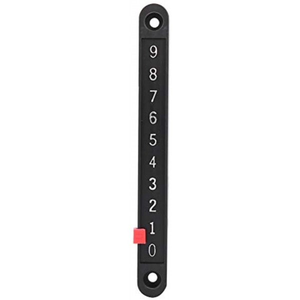 Zer one Snooker Score Board 6 PCS Mini Scorer Pointers and Number Strip Brass and Mahogany Wall-Mounted