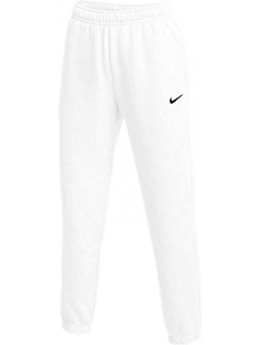 Nike Womens Club Fleece Jogger Sweatpants White Small