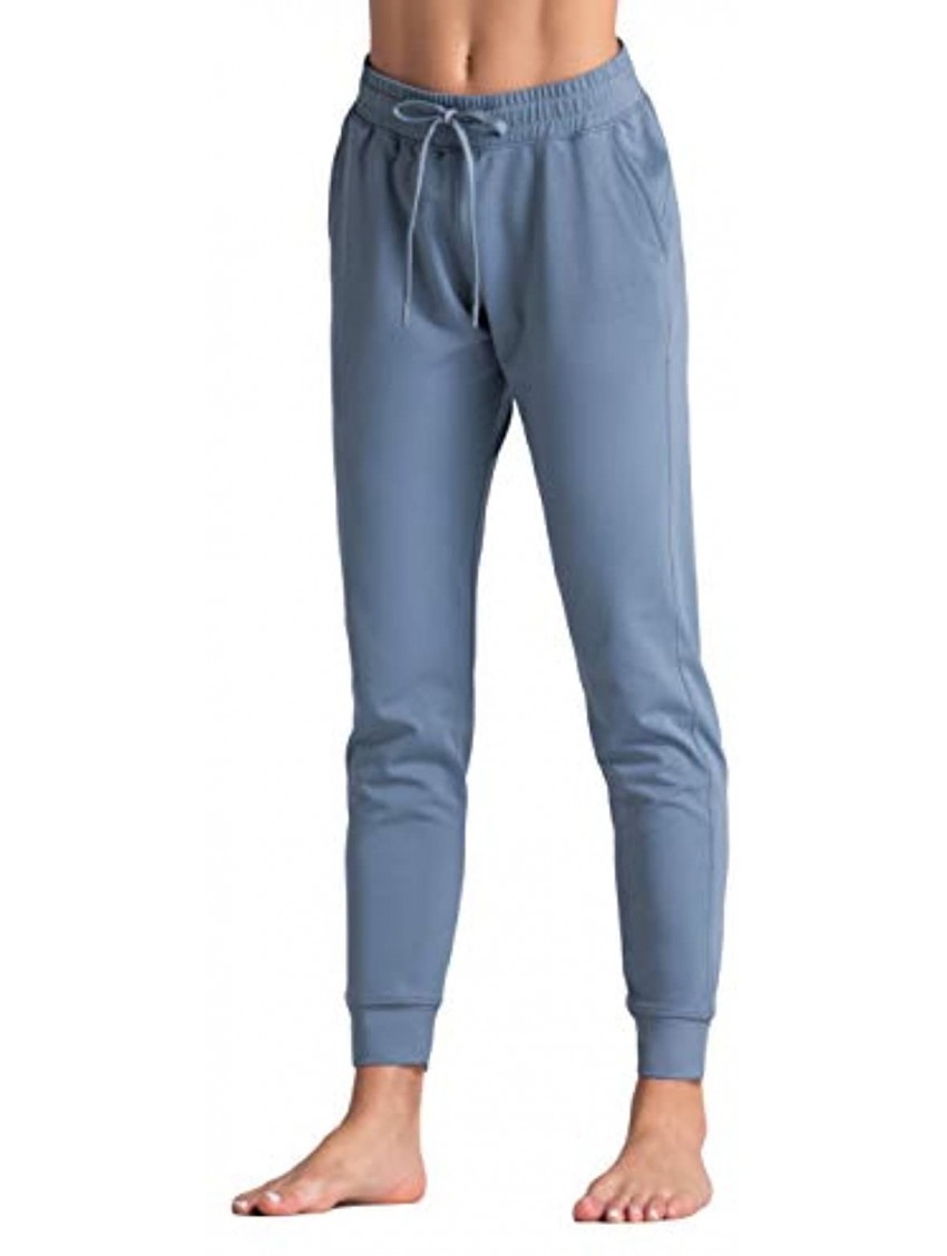 THE GYM PEOPLE Women's Tapered Lounge Sweatpants Loose fit Workout Joggers Pants with Pockets for Yoga Running Training
