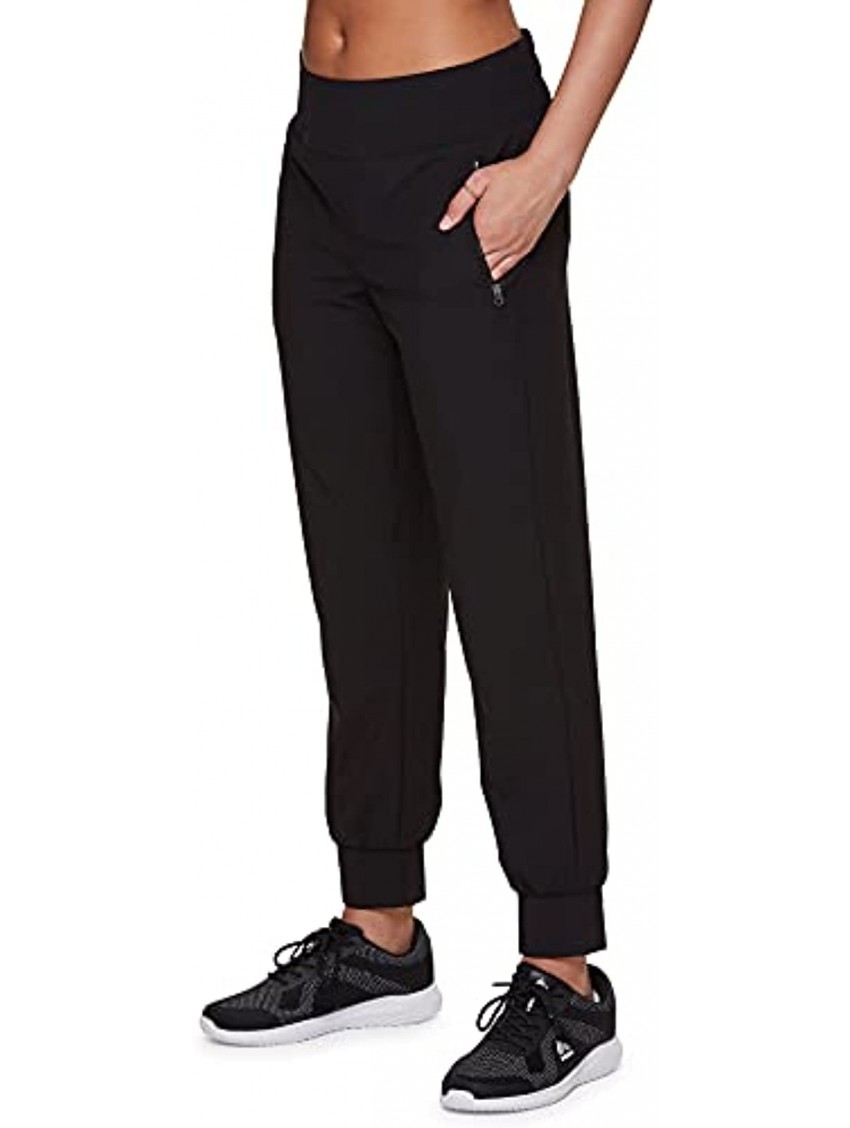 Avalanche Women's Everyday Hiking Quick Dry Woven Ankle Jogger Pant with Pockets