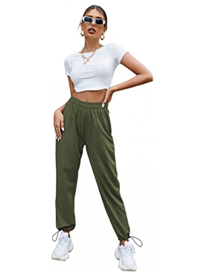 BONTIME Sweatpants for Women Womens Joggers with Pockets Baggy Sweatpants Casual Lounge Pants for Workout Running