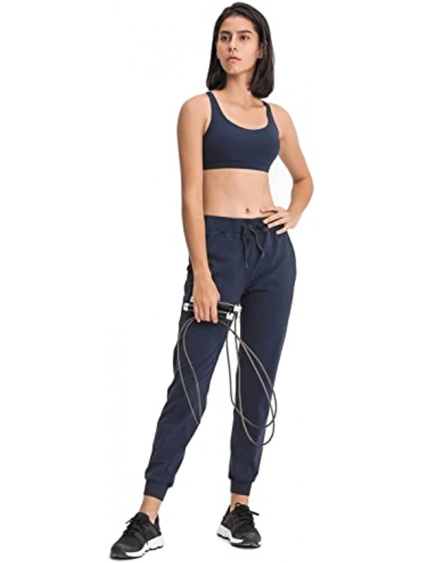 Kaleilo Women's Athletic Joggers Pants with Pockets Drawstring Running Sweatpants for Workout Jogging Lounge