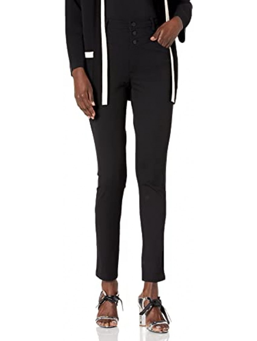 Karl Lagerfeld Paris Women's Cool Compression Skinny High Waisted Pant