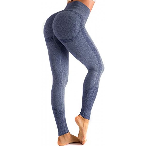 OUDOTA Women's High Waisted Seamless Yoga Leggings Ruched Butt Lifting Gym Tights Smile Contour with Fragrance