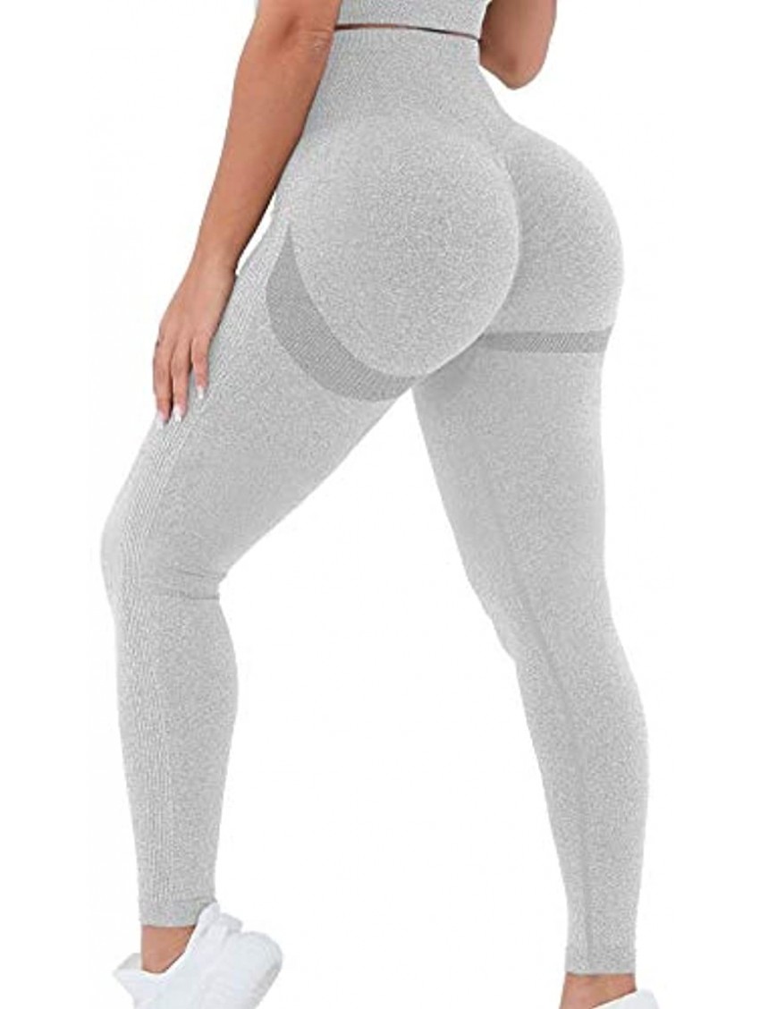 Scrunch Butt Lifting Seamless Leggings for Women Tummy Control High Waisted Vital Yoga Pants Gym Workout Legging Tights