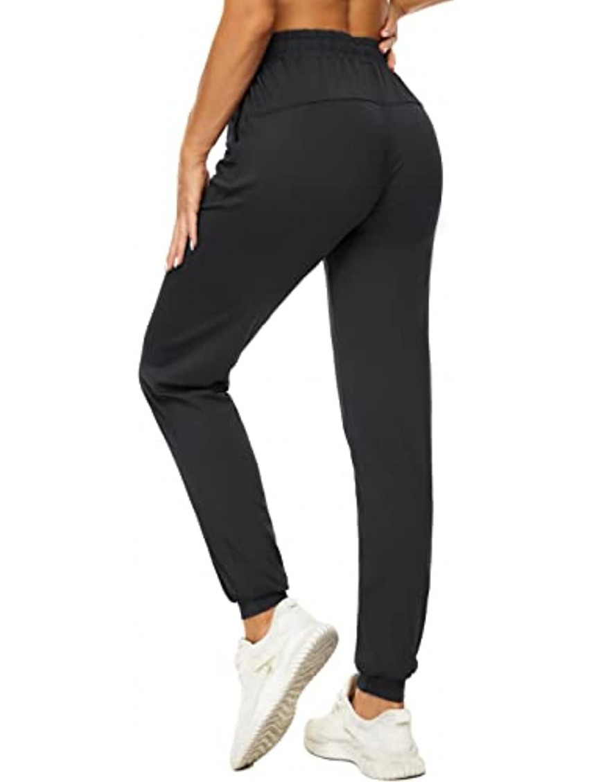 Yuanyi Women's Joggers Pants Lightweight Running Sweatpants with Pockets Athletic Workout Tapered Casual Lounge Pants