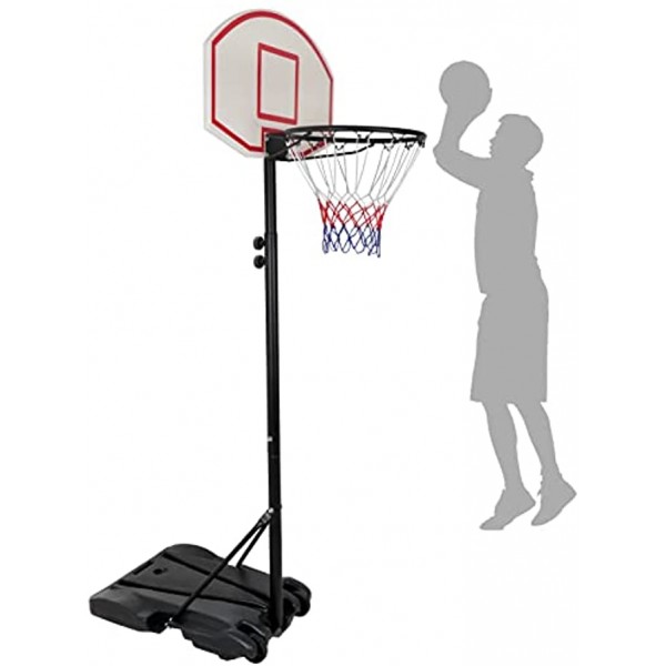 28" Basketball Hoop for Kids Portable Basketball Goal 5.4ft -7ft Height Adjustable Basketball Stand Portable Basketball System Set Outdoor Indoor Basketball Hoop Basketball Game Play Set