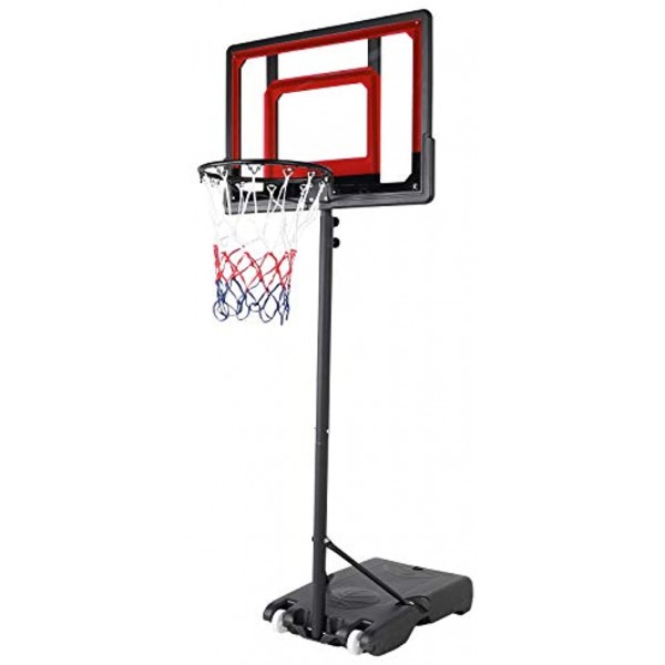 Basketball Hoop for Kids Outdoor Basketball Goal Portable Basketball System Set with Height Adjustable 5.4 ft-7 ft with Wheels for Children Indoor Outdoor Sports