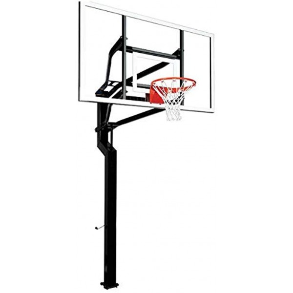 Brand New Goalsetter InGround Basketball Hoop Internal MVP 72 Inch Glass Goal