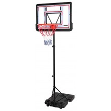 FCH Kids Portable Basketabll Hoop Height Adjustable 6.5FT-8FT Basketball Stand System with 32" X 23" PVC Backbord 2 Nets Indoor Outdoor Basketball Court