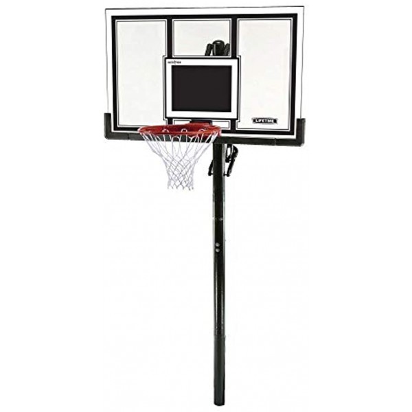 Lifetime Adjustable Basketball Hoop 54-Inch Polycarbonate