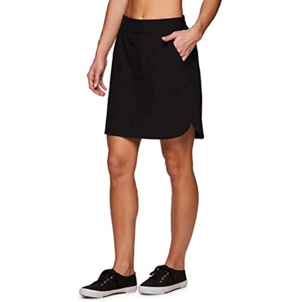 RBX Active Women's Golf Tennis Everyday Casual Athletic Skort with Bike Shorts