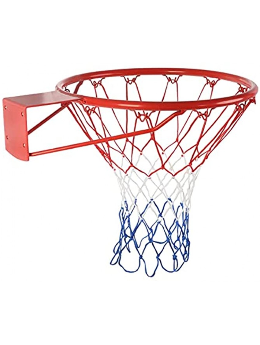 Charque Basketball Rim with All Weather Basketball Net 15inch 18inch Indoor Outdoor Hanging Basketball Goal for Kids Adult Wall Mounted Wall Mounted Basketball Hoop