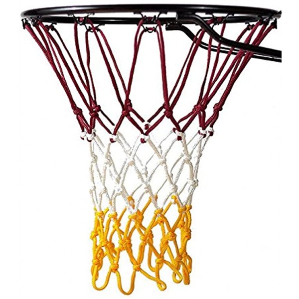 Fandom Nets Ultra Heavy Duty Basketball Net | NCAA & NBA Size | Fits Indoor and Outdoor Hoop Goal | Basketball Net Replacement for Official Regulation