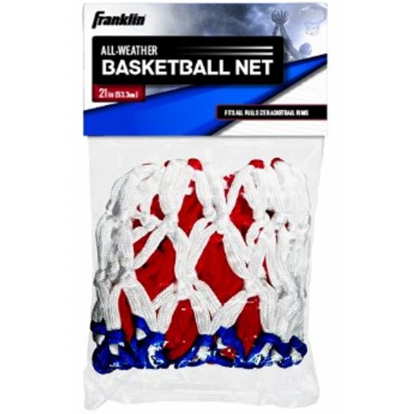 Franklin Sports Basketball Net Red White Blue