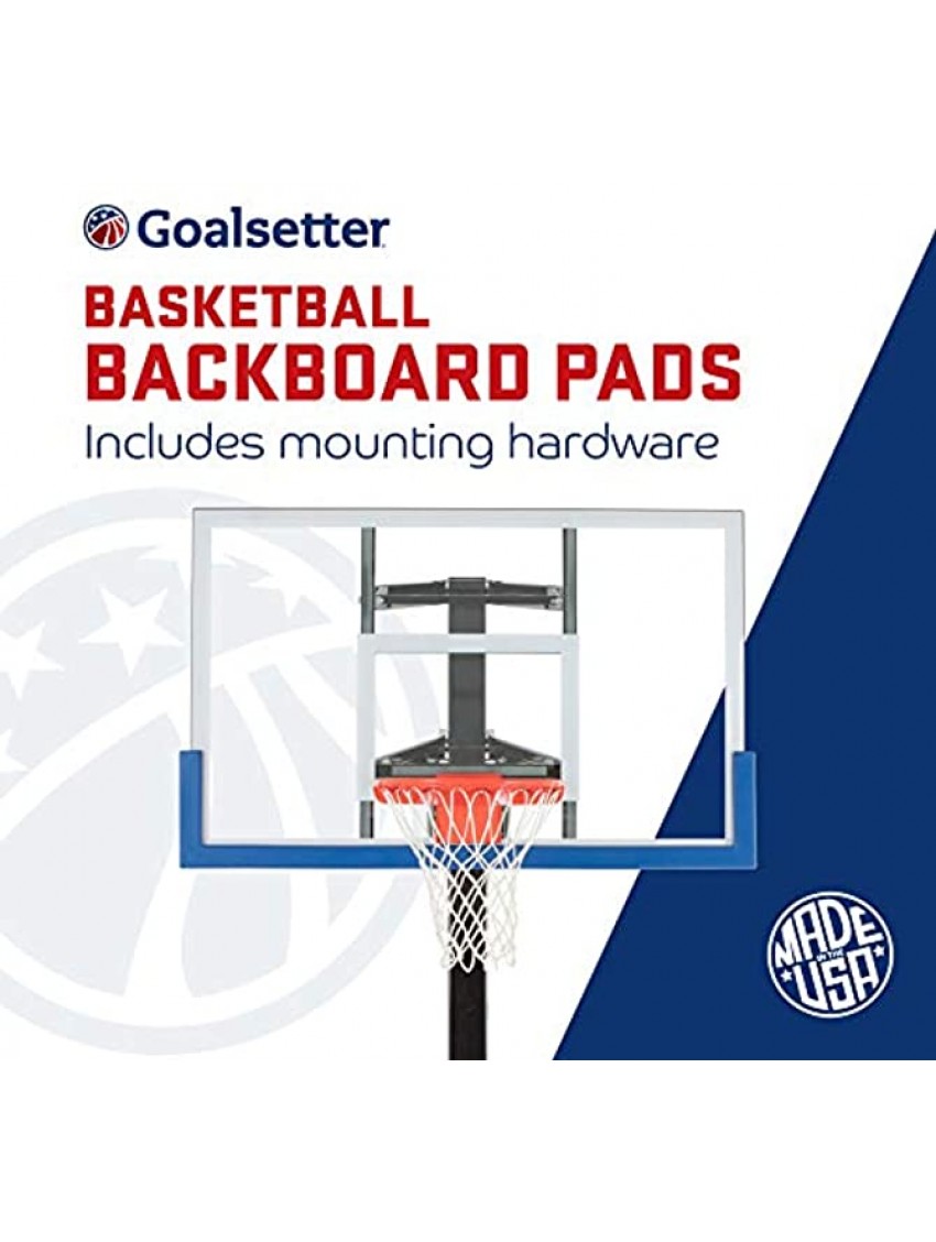 Goalsetter Basketball Backboard Edge Pads Multiple Sizes and Colors Available